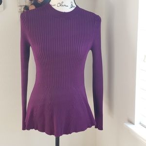 Peplum Sweater Top
